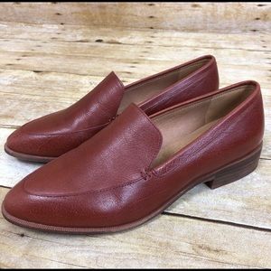 Madewell Frances Loafer in Burnished Mahogany